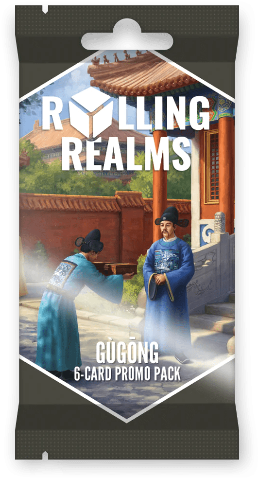 Rolling Realms: Gùgōng Promo Pack board game cover