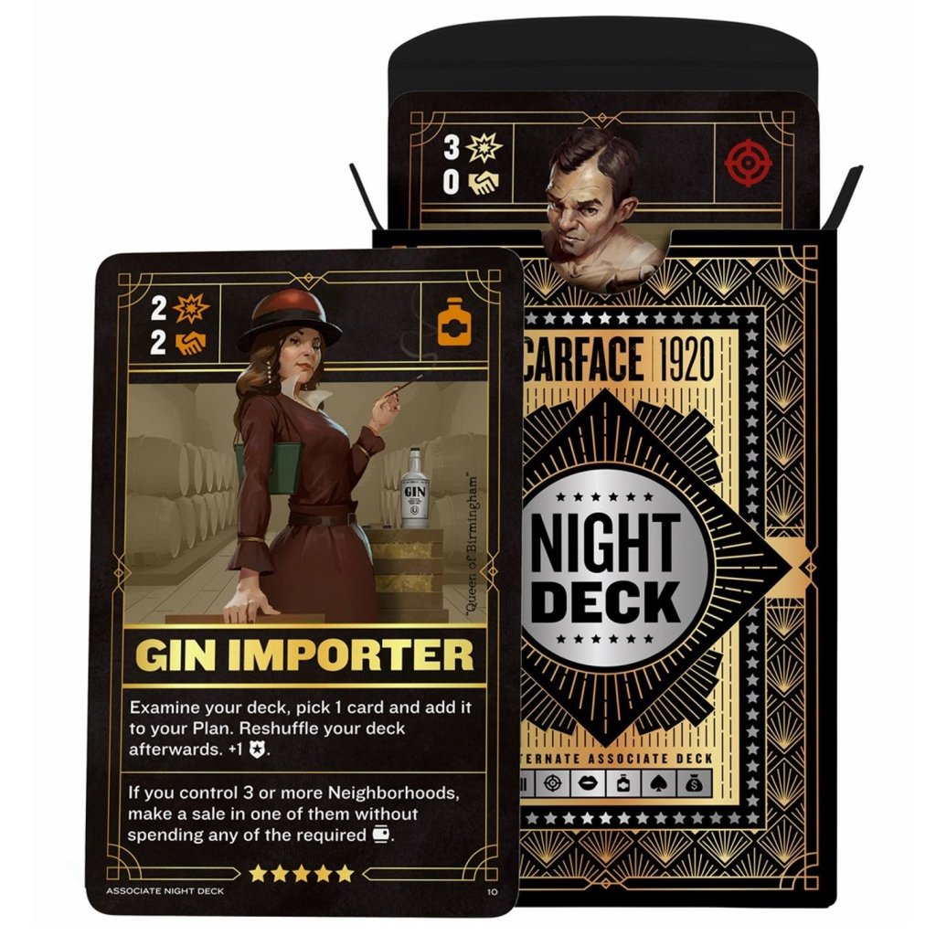Scarface 1920: Night Deck board game cover