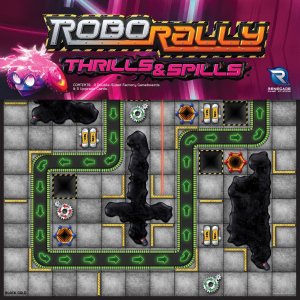 Robo Rally: Thrills & Spills board game cover