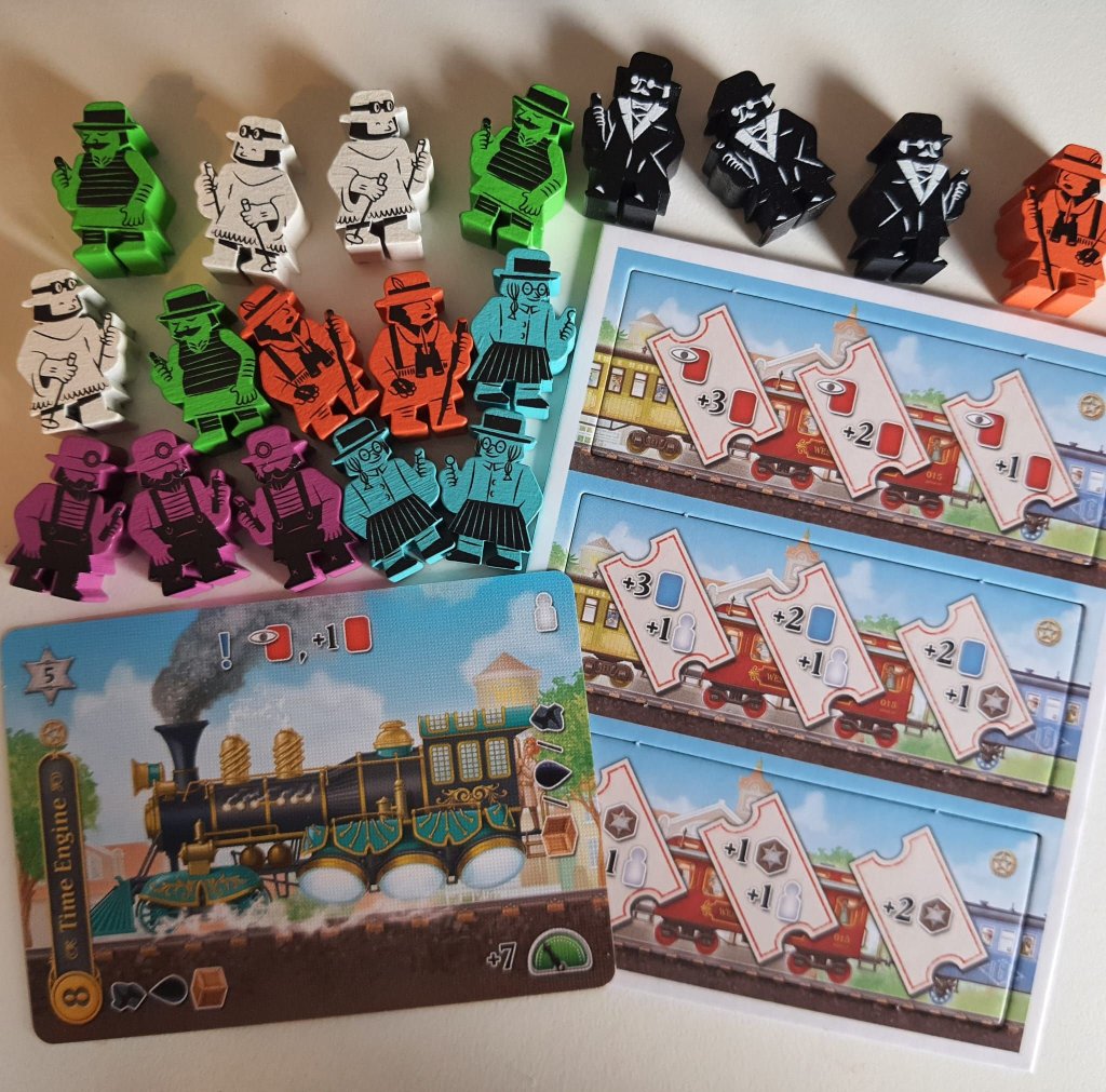 Isle of Trains: All Aboard KS Promo pack board game cover