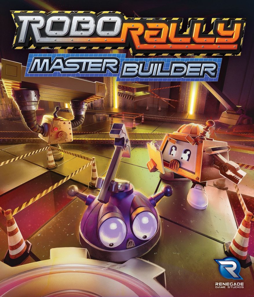 Robo Rally: Master Builder board game cover