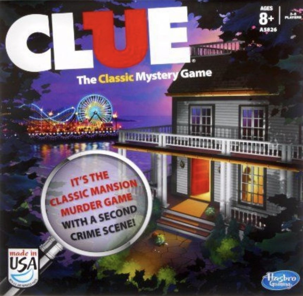 Clue board game cover