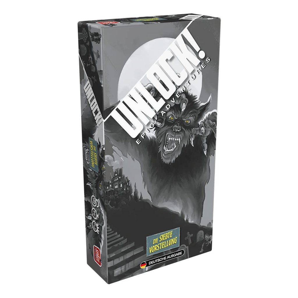 Unlock! Epic Adventures: Die siebte Vorstellung board game cover