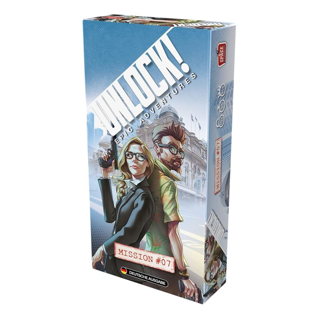 Unlock! Epic Adventures: Mission #07 board game cover