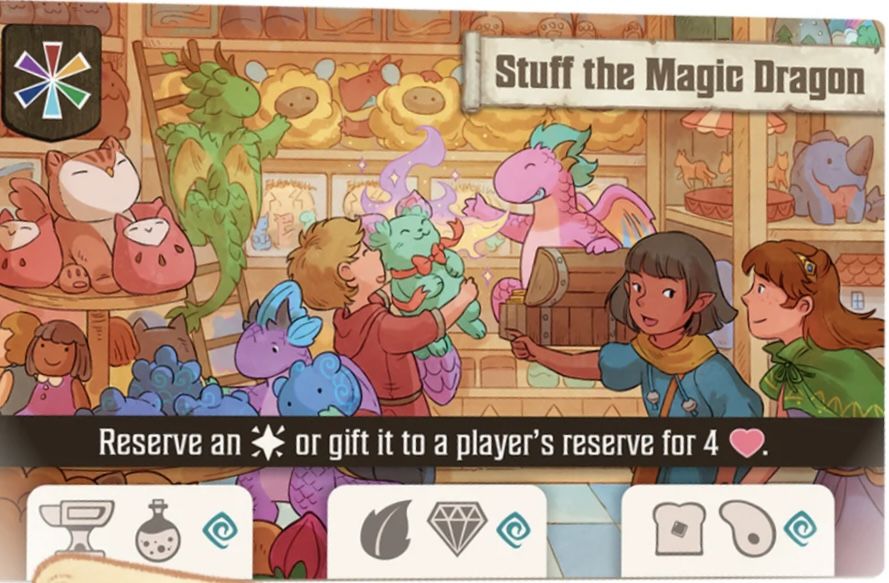 Flamecraft: Stuff the Magic Dragon board game cover