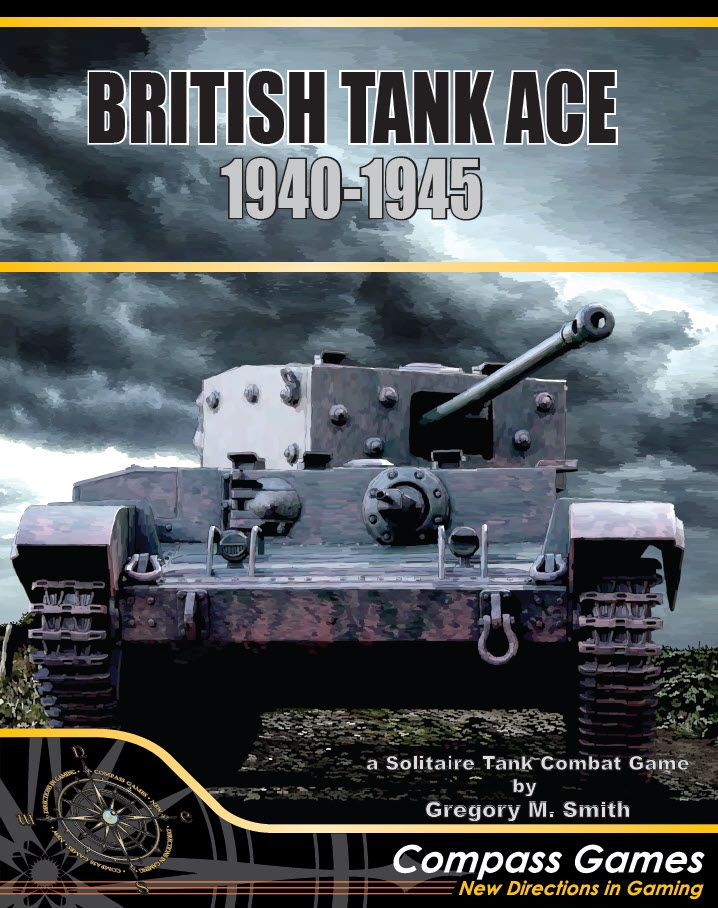 British Tank Ace 1940-1945 board game cover
