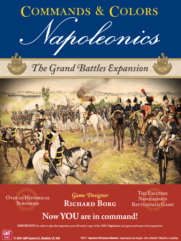 Commands & Colors: Napoleonics Expansion #7 – The Grand Battles board game cover