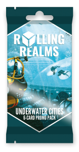 Rolling Realms: Underwater Cities Promo Pack board game cover