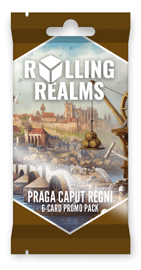 Rolling Realms: Praga Caput Regni Promo Pack board game cover