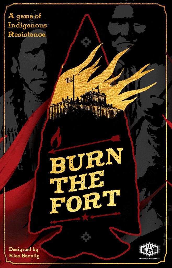 Burn the Fort board game cover