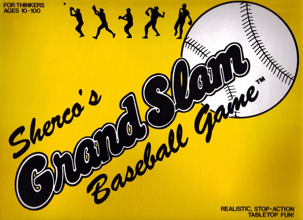 Sherco’s Grand Slam Baseball Game board game cover