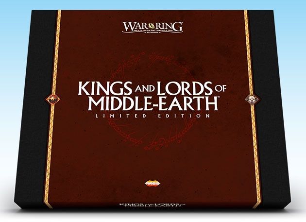 War of the Ring: Kings and Lords of Middle-Earth – Limited Edition board game cover