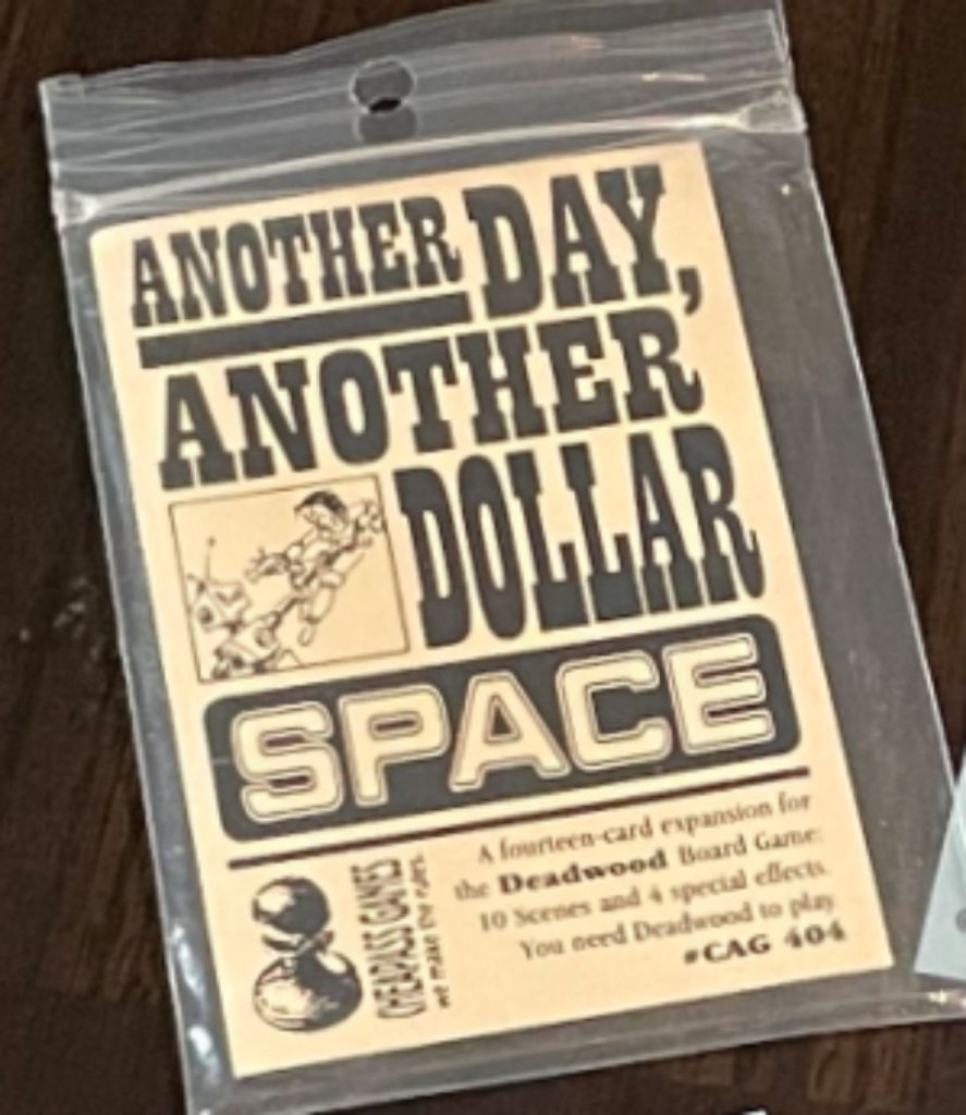 Another Day, Another Dollar: Space board game cover