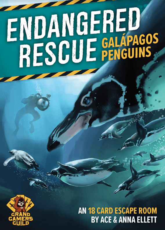 Endangered Rescue #1: Galápagos Penguins board game cover