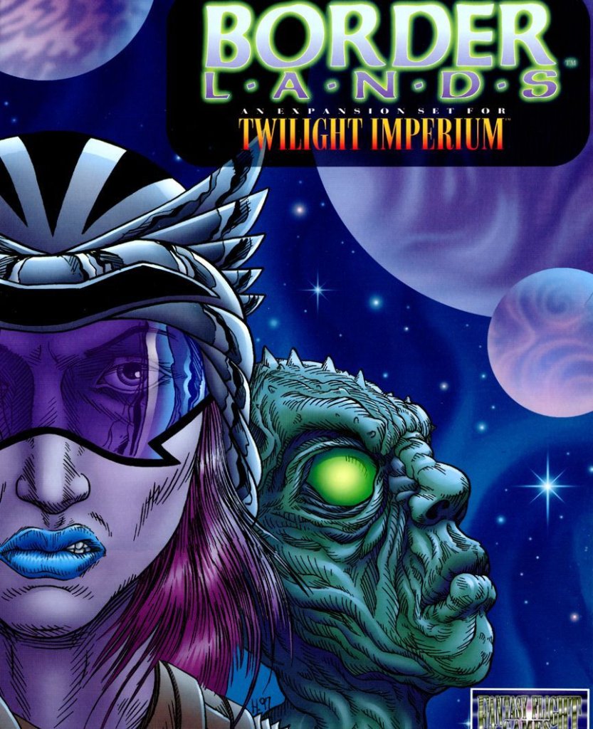 Twilight Imperium: Borderlands board game cover