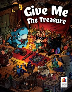 Give Me The Treasure board game cover