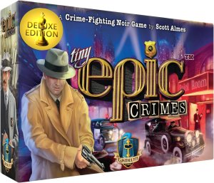 Tiny Epic Crimes: Deluxe Edition board game cover