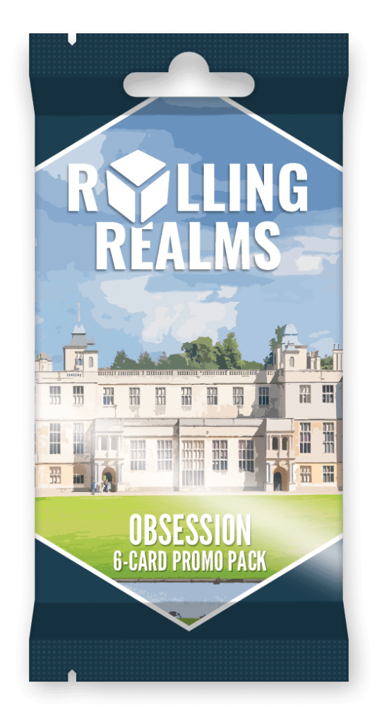 Rolling Realms: Obsession Promo Pack board game cover
