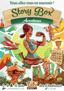Story Box: Adventures board game cover