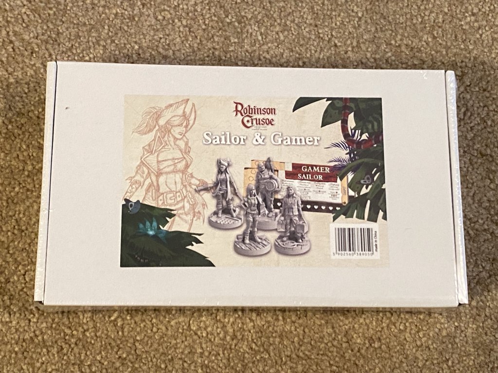 Robinson Crusoe: Adventures on the Cursed Island – Sailor & Gamer Pack board game cover