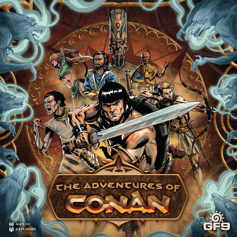 The Adventures of Conan board game cover