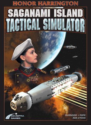 Saganami Island Tactical Simulator board game cover