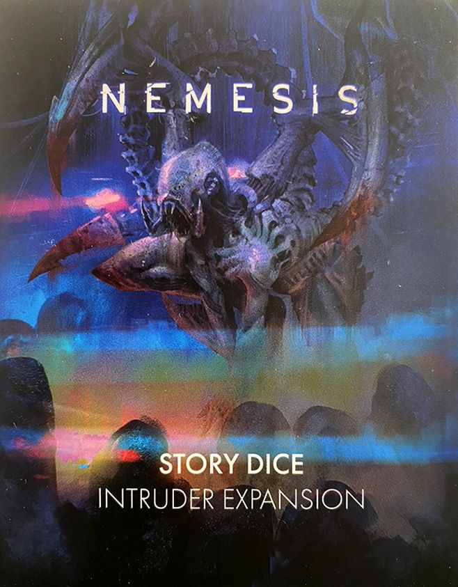 Nemesis: Story Dice Expansion – Intruder board game cover