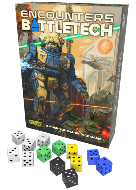Encounters: BattleTech board game cover