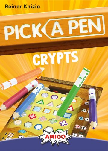 Pick a Pen: Crypts board game cover