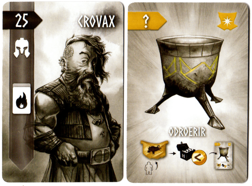 Nidavellir: Thingvellir – Crovax and Odroerir Promo Cards board game cover