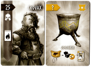 Nidavellir: Thingvellir – Crovax and Odroerir Promo Cards board game cover