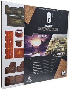 6: Siege – Sand and Dust board game cover