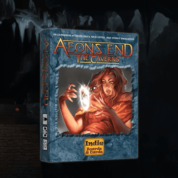 Aeon’s End: The Caverns board game cover