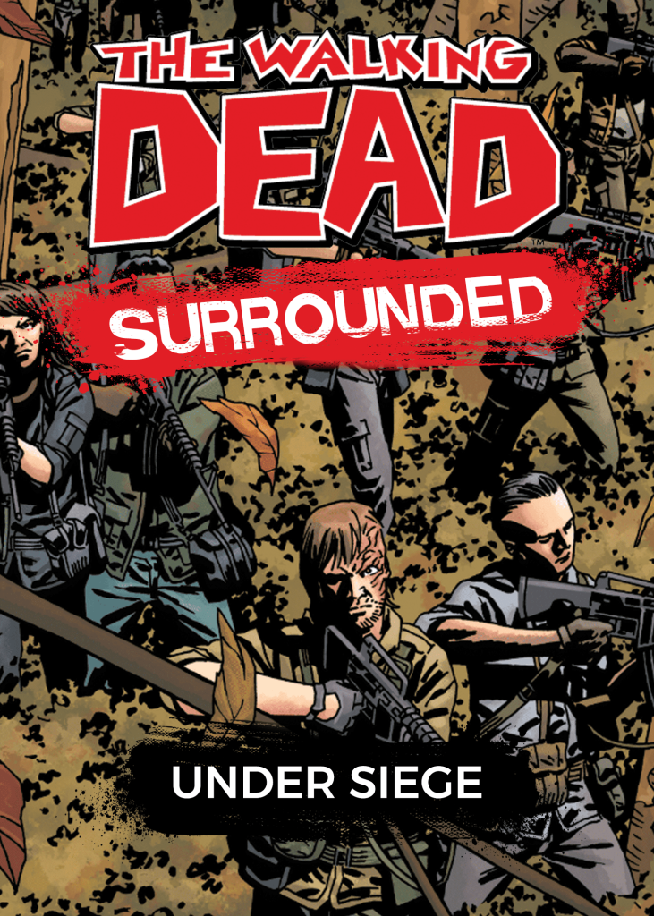 The Walking Dead: Surrounded – Under Siege board game cover