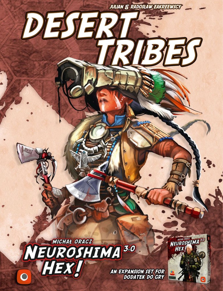 Neuroshima Hex! 3.0: Desert Tribes board game cover