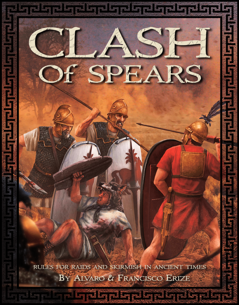 Clash of Spears: Rules for Skirmish Battles in Ancient Times board game cover