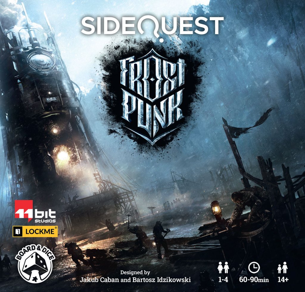 Side Quest: Frostpunk board game cover