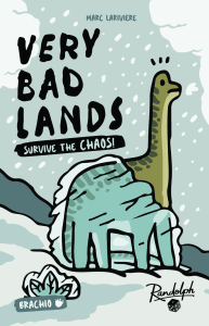 Very Bad Lands: Brachio board game cover