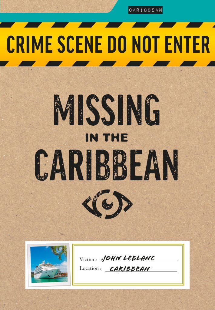 Missing in the Caribbean board game cover
