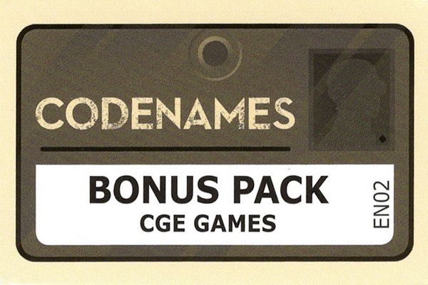 Codenames: Bonus Pack – CGE Games board game cover