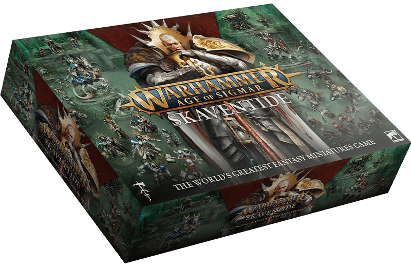 Warhammer Age of Sigmar: Skaventide board game cover