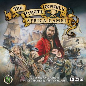 The Pirate Republic: Africa Gambit board game cover