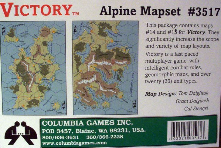 Victory: The Blocks of War – Extra Maps board game cover