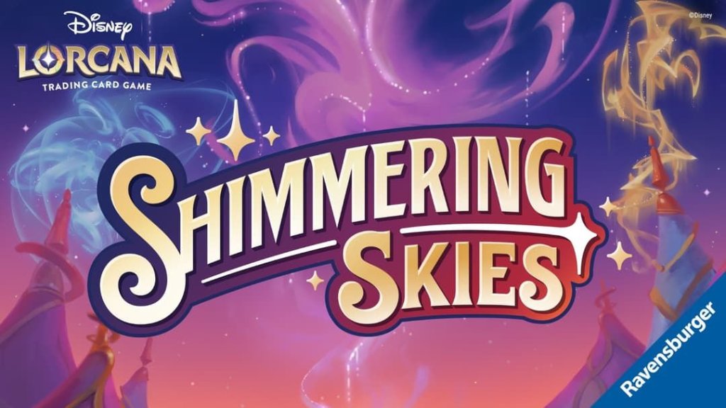 Disney Lorcana: Shimmering Skies board game cover