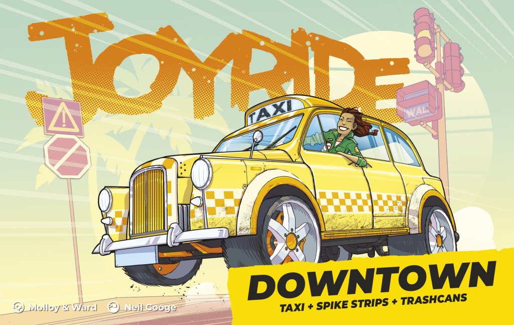 Joyride: Downtown board game cover