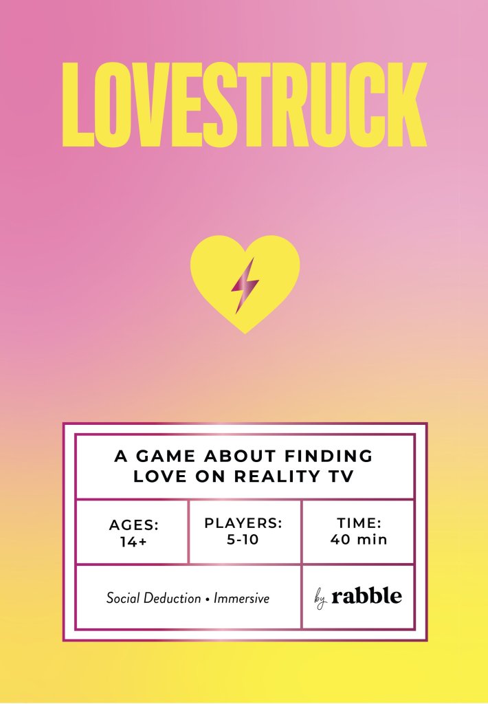 Lovestruck board game cover