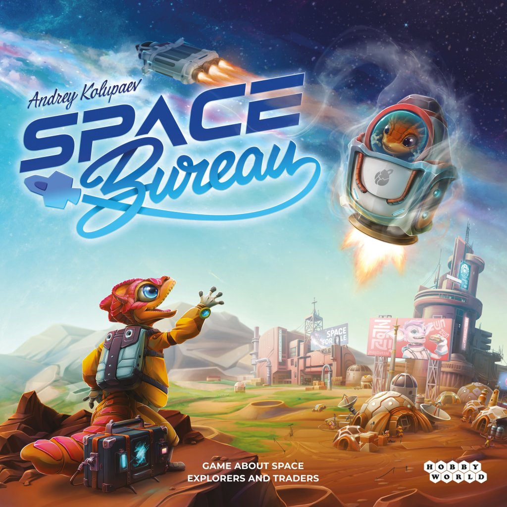 Space Bureau board game cover