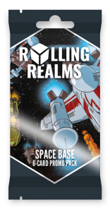 Rolling Realms: Space Base Promo Pack board game cover