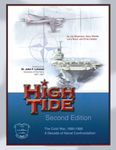 High Tide: The Cold War, 1980-1989 – A Decade of Naval Confrontation board game cover