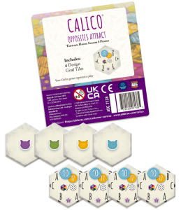 Calico:  Opposites Attract Tantrum House Promo Tiles board game cover